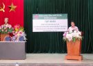 Ngân hàng chính sách xã hội huyện Quan Sơn triển khai tập huấn nghiệp vụ cho vay hộ nghèo và các đối tượng chính sách năm 2021 tại xã Tam Thanh